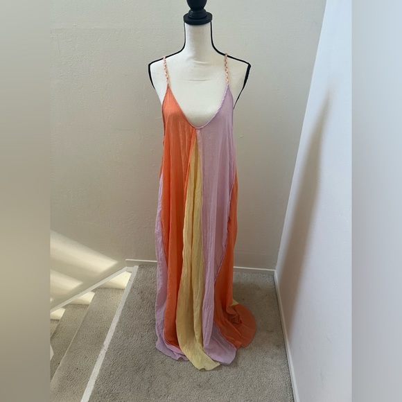 Large cotton shift dress - Picture 1 of 2